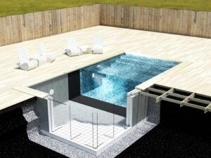 Att bygga pool är complext, och det finns många val som behöver tas.